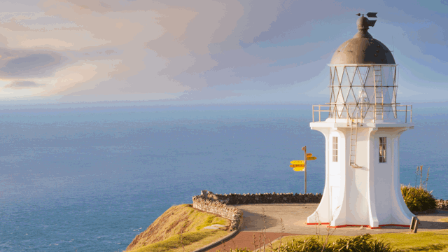 Photo of the Cape Reinga Lighthouse, Northland, New Zealand